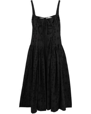 Sandy Liang Cricket Dress - Black