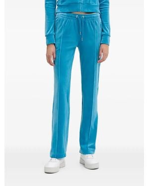 Juicy Couture Jewel-Embellished Trousers - Blue