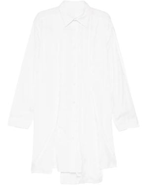 Yohji Yamamoto Avant-Garde Panelled Shirt - White