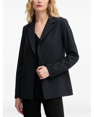 Benetton Single-Breasted Blazer - Black