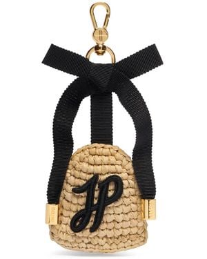Patou Raffia Keychain - Natural