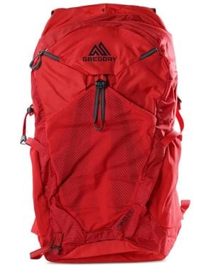 Gregory Miko 25 Rucksack Mit Logo-Print - Rot