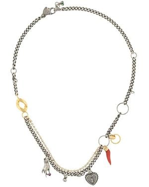 Iosselliani Puro heart necklace - Metálico