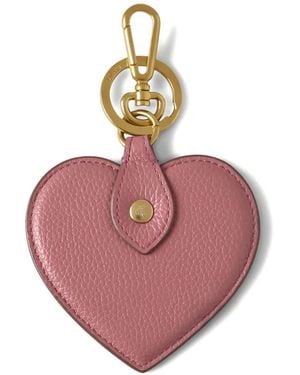 Mulberry Schlüsselanhänger Mit Herzmotiv - Pink