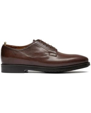 Officine Creative Leather Derby Shoes - Brown