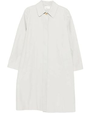 The Row Single-Breasted Coat - White
