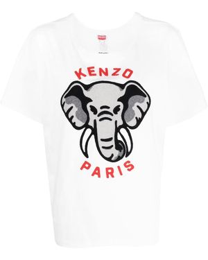 KENZO ロゴ Tシャツ - ホワイト