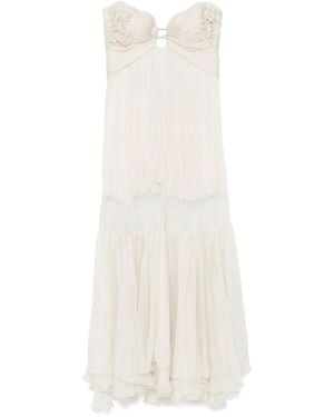 Maria Lucia Hohan Robe Longue Jara - Blanc