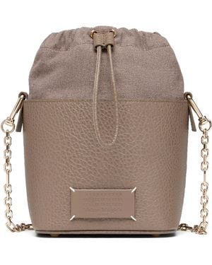 Maison Margiela Borsa A Secchiello 5Ac - Marrone