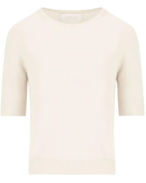 Vanisé Ribbed Cashmere Sweater - White