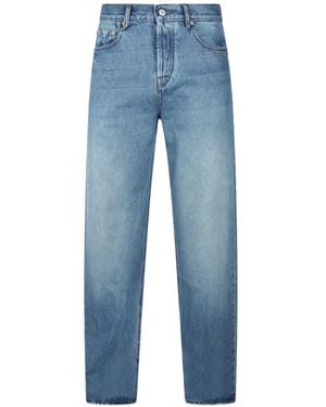 Jacquemus The Straight De-Nîmes Denim Trousers - Blue
