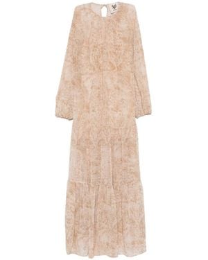 Aniye By Paisley-Pattern Maxi Dress - White