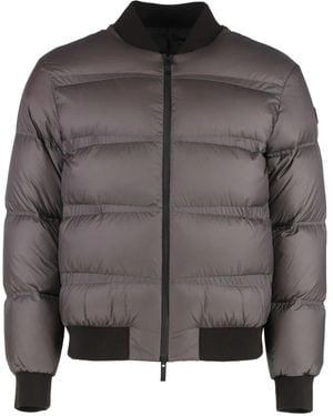 Moncler Quilted Padded Jacket - グレー