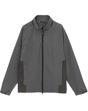 Hiking Patrol Raglan-Sleeve Soft-Shell Jacket - Gray