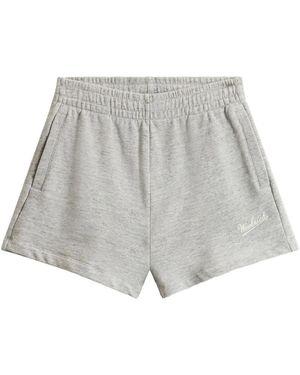 Woolrich Shorts Aus Fleece - Grau