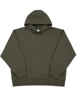 Nike Logo-Embroidered Hoodie - Green