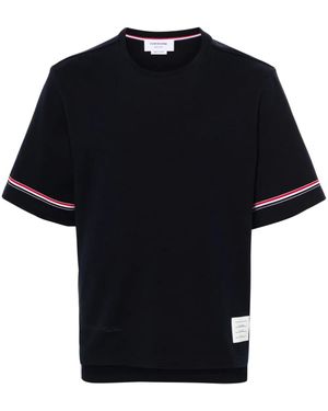 Thom Browne Rwb Band T-Shirt - Blue