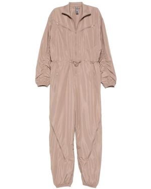 adidas By Stella McCartney Zip-Fastening Drawstring Jumpsuit - Pink