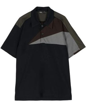 ◆UMBRO◆ UMB X White Mountaineering Short Sleeve Polo Shirt White Mountaineering X Umbro Uniform Polo Shirt in Black for