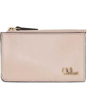 Chloé ファスナー財布 - ナチュラル