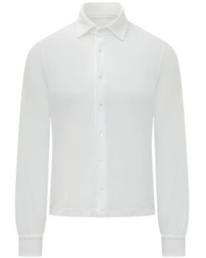 Malo Long-Sleeves Shirt - White