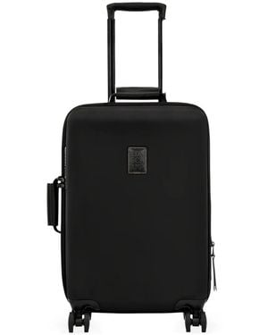 Longchamp Top Handle Four Wheels Suitcase - Black