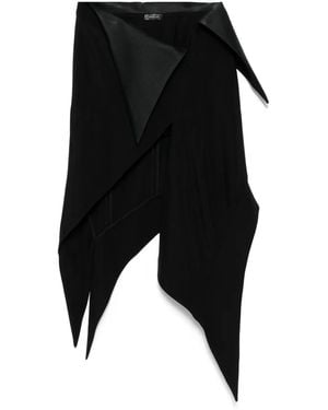 Mugler Cummerbund Skirt - Black