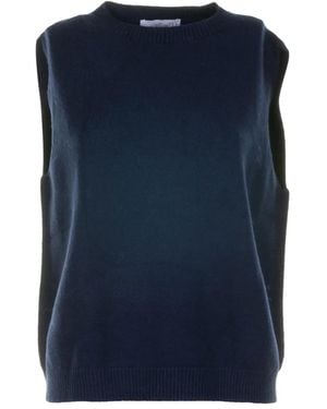Cinque Gilet Vicario Smanicato - Blu