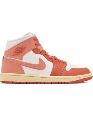 Nike Air Jordan 1 High-Top Trainers - Pink