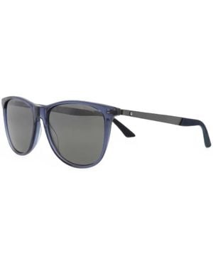 Montblanc Round-Frame Sunglasses - Gray