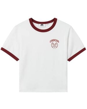 Chocoolate Crew-Neck T-Shirt - White