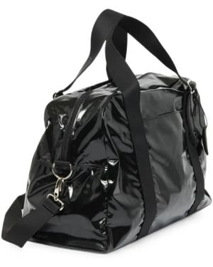Jack Gomme Walli Light Glossy Travel Bag - Black