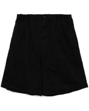 Junya Watanabe Wide-Leg Shorts - Black