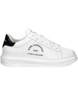 Karl Lagerfeld Rue St-Guillaume Kapri Sneakers - White