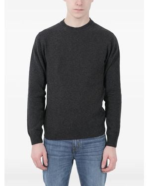 RE_BRANDED Round Neck Sweater - Black