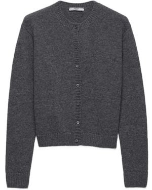 Prada Cashmere Cardigan - Grey