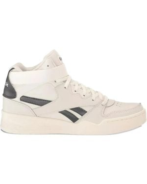 Reebok High-Top Strap Sneakers - Natural