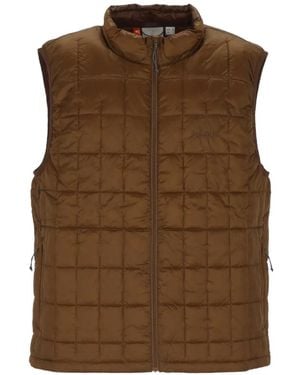 Gramicci Quilted Gilet - Brown