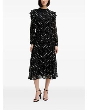 Joop! Robe Courte À Pois - Black
