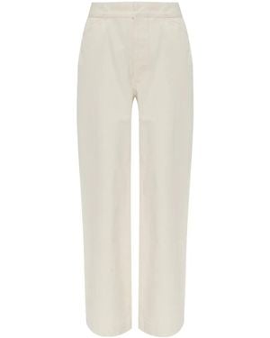 R13 Rear-Drawstring Pants - White