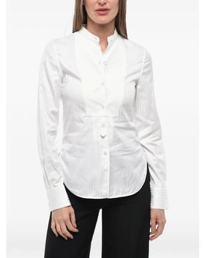 Stella McCartney Jacquard Striped Shirt - White