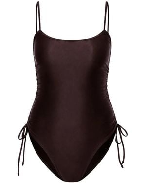 Gottex Geraffter Badeanzug - Braun