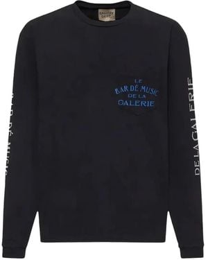 GALLERY DEPT. Music Bar Long-Sleeve T-Shirt - Blue