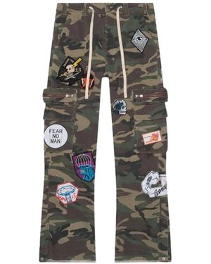 Godspeed Flared Cargo Trousers - Grey