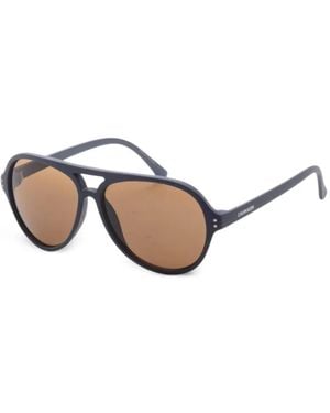 Calvin Klein Pilot-Frame Sunglasses - White