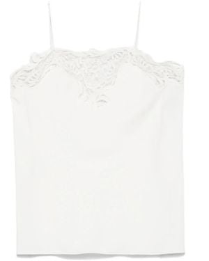 Ferragamo Silk Top - White