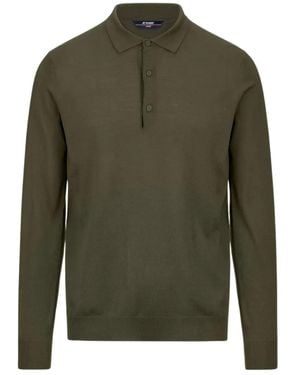 K-Way Buttoned Polo Shirt - Green