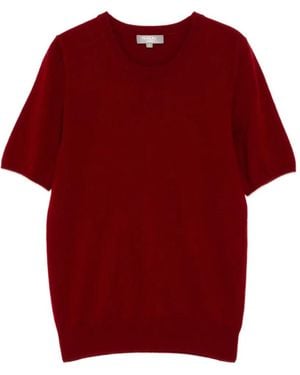 N.Peal Cashmere Milly T-Shirt - Red