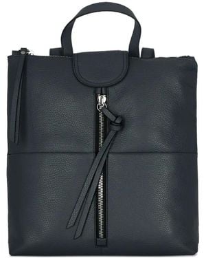 Gianni Chiarini Rucksack mit Reißverschluss - Schwarz
