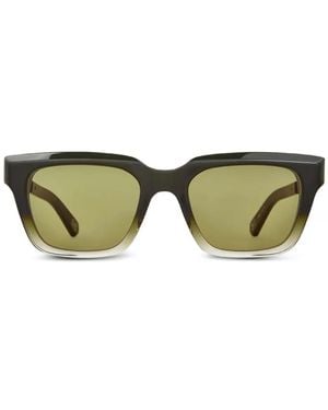Mr. Leight Maven S Square-Frame Sunglasses - Green